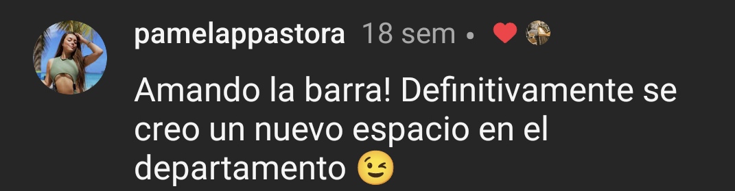 Testimonio de cliente en Instagram