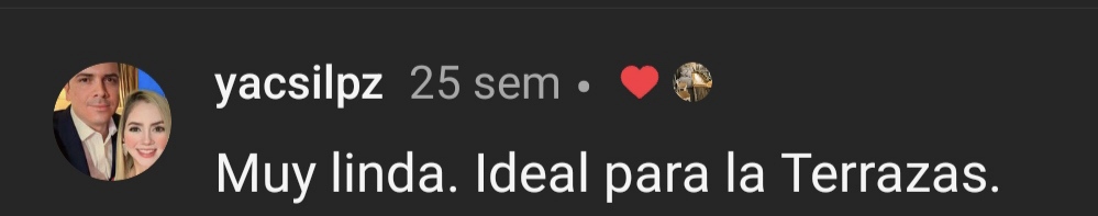 Testimonio de cliente en Instagram